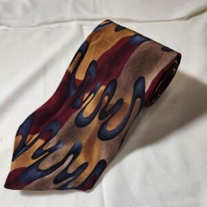Grateful Dead Ripple Fourth Set Silk‎ Tie 58 x 3 3/4 Inches